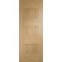 Internal Oak FD30 Fire Door - Pre-Finished - 1981 x 838 x 44mm - Perugia - XL Joinery