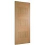 Internal Oak FD30 Fire Door - Pre-Finished - 1981 x 838 x 44mm - Perugia - XL Joinery