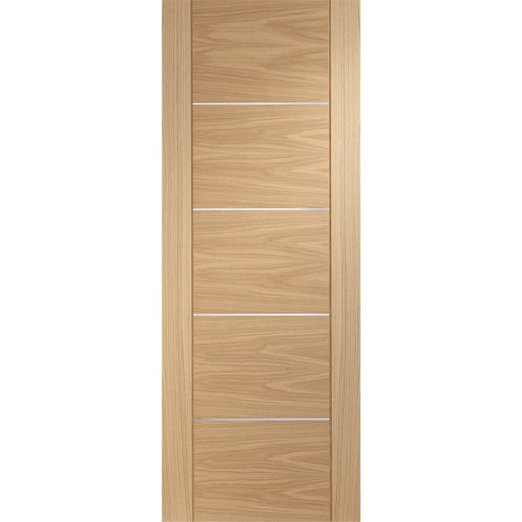 Internal Oak Door - Prefinished - 1981 x 610 x 35mm - Portici - XL Joinery