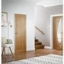 Internal Oak Pre-Finished Salerno Fire Door - 1981 x 838 x 44 mm, Pre-Finished