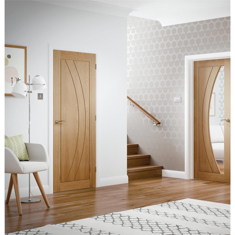 Internal Oak Pre-Finished Salerno - Pre-Finished, 2040 x 726 x 40 mm