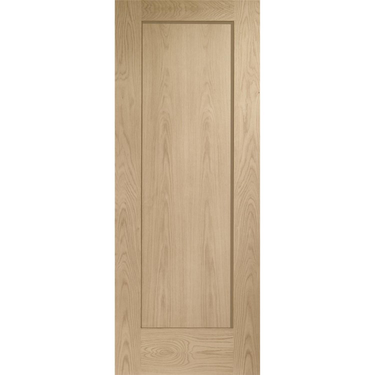 Internal Oak One-Panel Door - Pre-Finished - 2040 x 726 x 40mm - Pattern 10 - XL Joinery