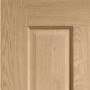 Victorian 4 Panel Pre-Finished Internal Oak Fire Door - Pre-Finished, 1981 x 762 x 44 mm