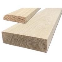Pre-Finished Internal Oak Door Pair Lining Set - 108 x 22mm, Pre-Finished