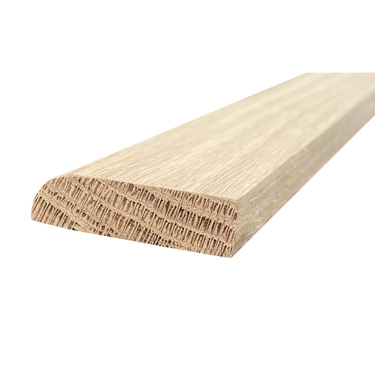 Pre-Finished Internal Oak Door Pair Lining Set - 1981 x 838 x 35 mm, Pre-Finished