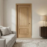 Internal Oak 2-Panel Door with Raised Mouldings - Pre-Finished - 1981 x 686 x 35mm - Nelson - XL Joinery