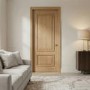 Internal Oak 2-Panel Door with Raised Mouldings - Pre-Finished - 1981 x 686 x 35mm - Nelson - XL Joinery