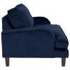 Pet Sofa Bed in Blue Velvet - Suitable for Dogs &amp; Cats - Payton