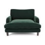 Payton Green Velvet Pet Sofa - Suitable for Dogs & Cats