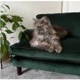 Payton Green Velvet Pet Sofa - Suitable for Dogs & Cats