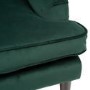 Payton Green Velvet Pet Sofa - Suitable for Dogs & Cats