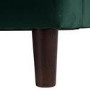 Payton Green Velvet Pet Sofa - Suitable for Dogs & Cats