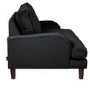 Payton Black Velvet Pet Sofa - Suitable for Dogs & Cats