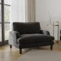 Payton Charcoal Grey Velvet Pet Sofa - Suitable for Dogs & Cats