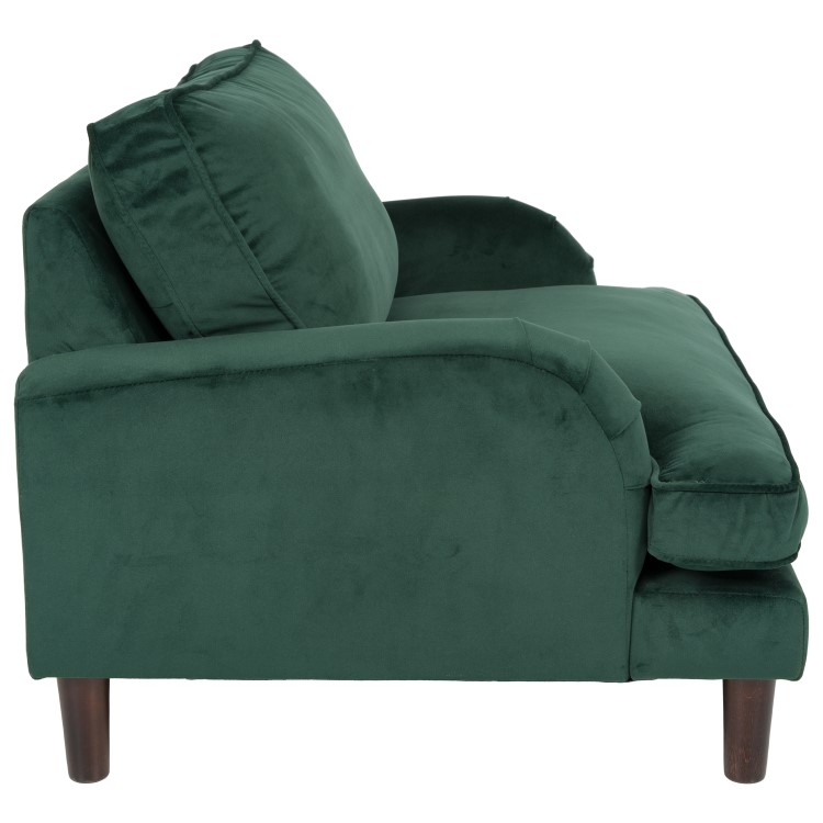 Dog Sofa Bed in Green Velvet - Payton