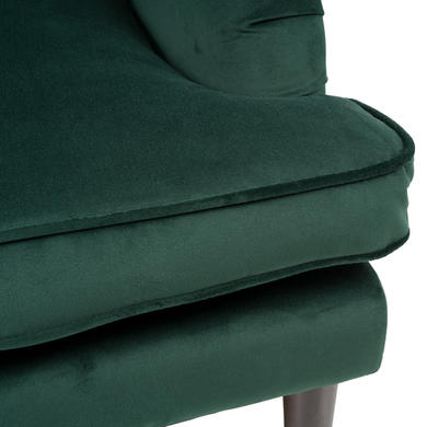 Payton Green Velvet Pet Sofa Bed - Suitable for Dogs & Cats