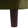 Payton Olive Green Velvet Pet Sofa Bed - Suitable for Dogs & Cats