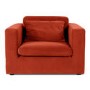 Hudson Burnt Orange Velvet Pet Sofa Bed - Suitable for Dogs & Cats