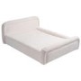 Cream Textured Pet Bed with Removeable Cover Larger Size Pets - Naomi
