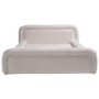 Cream Textured Pet Bed with Removeable Cover Larger Size Pets - Naomi