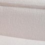 Large Dog Bed in Cream Textured Fabric with Washable Cover - Naomi