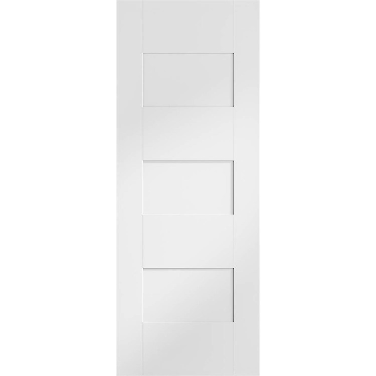 Internal White Finished FD30 Fire Door - Pre-Finished - 1981 x 686 x 44mm - Perugia Essential - XL Joinery