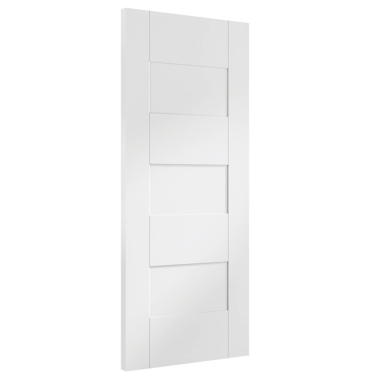 Internal White Finished Door - Pre-Finished - 1981 x 838 x 35mm - Perugia Essential - XL Joinery