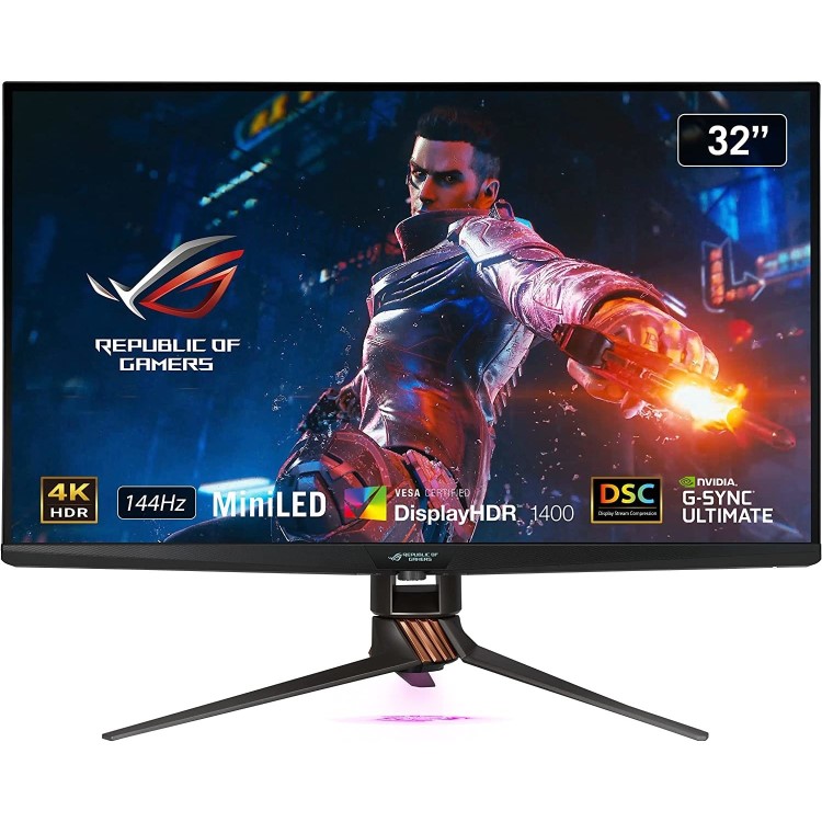 ASUS ROG Swift 32" 4K UHD IPS 144Hz Gaming Monitor 