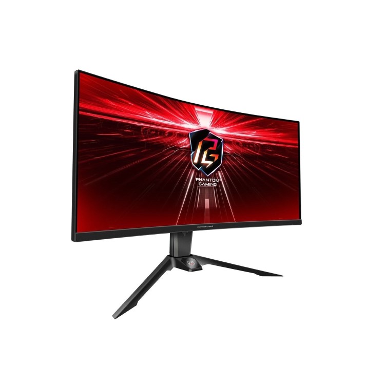 Refurbished ASRock PG34WQ15R2B 34" VA WQHD 165Hz 1ms Curved Gaming Monitor