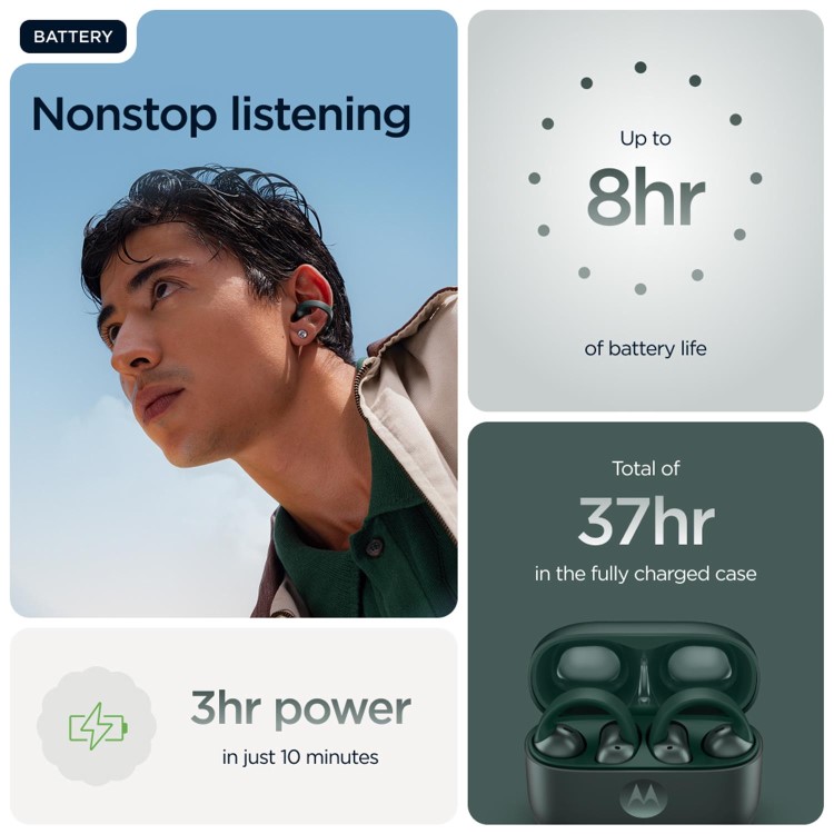 Motorola Moto Buds Loop - Green