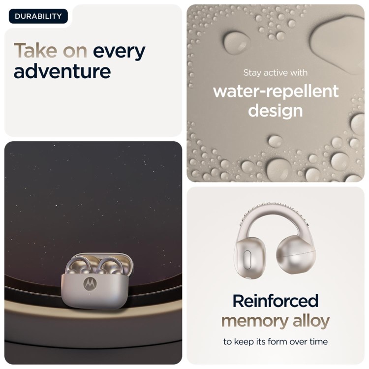 Motorola Moto buds loop w/ crystals by Swarovski