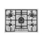 Smeg Classic 72cm 5 Burner Gas Hob - Stainless Steel
