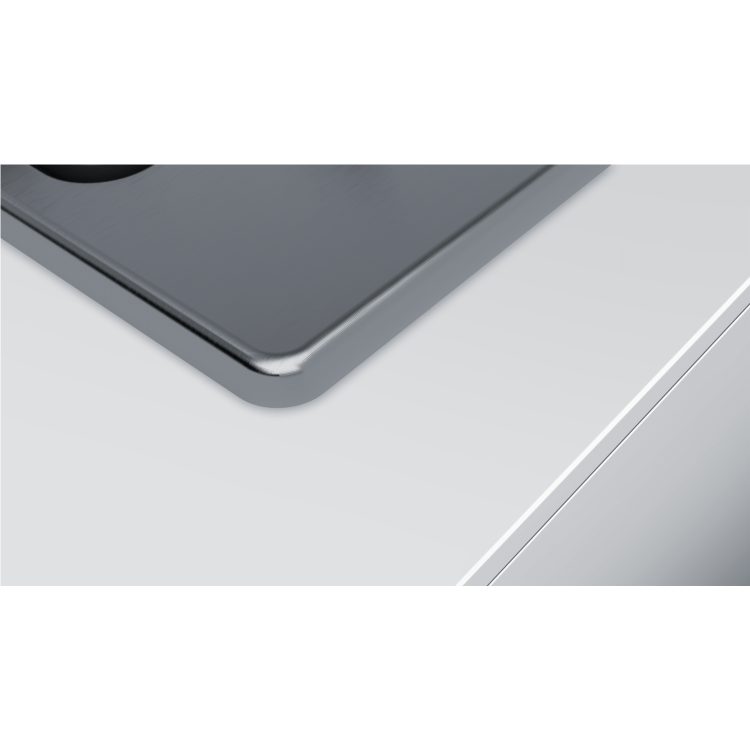 Refurbished Bosch PGP6B5B90 58cm 4 Burner Gas Hob With Cast Iron Pan Stands Stainless Steel