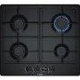 Bosch PGP6B6B60 Serie 4 60cm 4 Burner  Gas Hob in Black