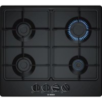 Bosch PGP6B6B60 Serie 4 60cm 4 Burner  Gas Hob in Black