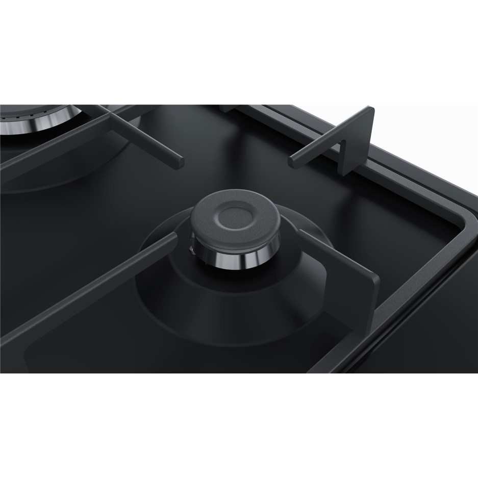 Bosch PGP6B6B60 Serie 4 60cm 4 Burner Gas Hob in Black - BuyItDirect.ie