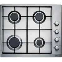 Amica PGX6610 60cm Four Burner Gas Hob Stainless Steel