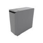 Phanteks Eclipse P400S Glass Midi Tower Case - Noise Dampened Gun Metal