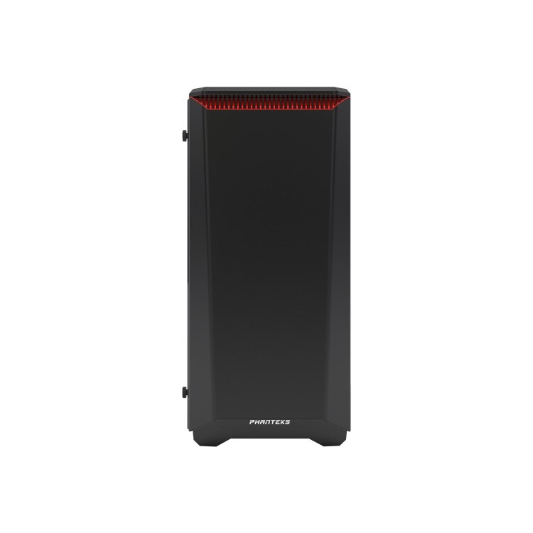 Phanteks Eclipse P400S Glass Midi Tower Case - Noise Dampened Black/Red