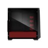 Phanteks Eclipse P400S Glass Midi Tower Case - Noise Dampened Black/Red