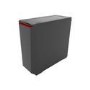 Phanteks Eclipse P400S Glass Midi Tower Case - Noise Dampened Black/Red