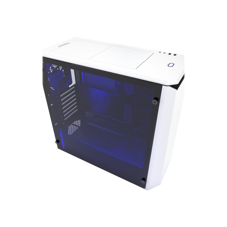 Phanteks Eclipse P400S Glass Midi Tower Case - Noise Dampened White