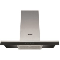 Hotpoint PHBG98LTSIX Shelf-style 90cm Chimney Cooker Hood Stainless Steel