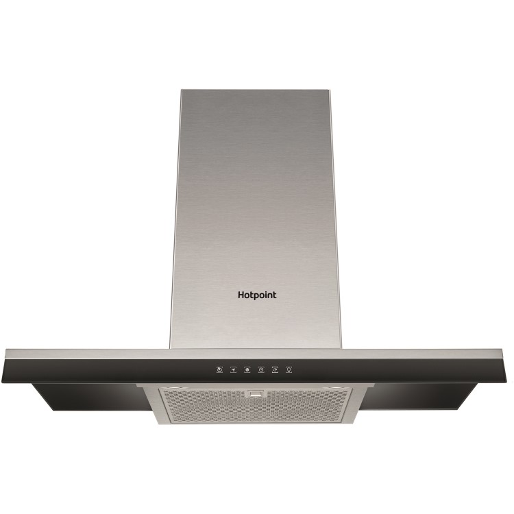 Hotpoint PHBG98LTSIX Shelf-style 90cm Chimney Cooker Hood Stainless Steel