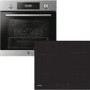 Hoover Electric Single Oven & Ceramic Hob Pack - Stainless Steel