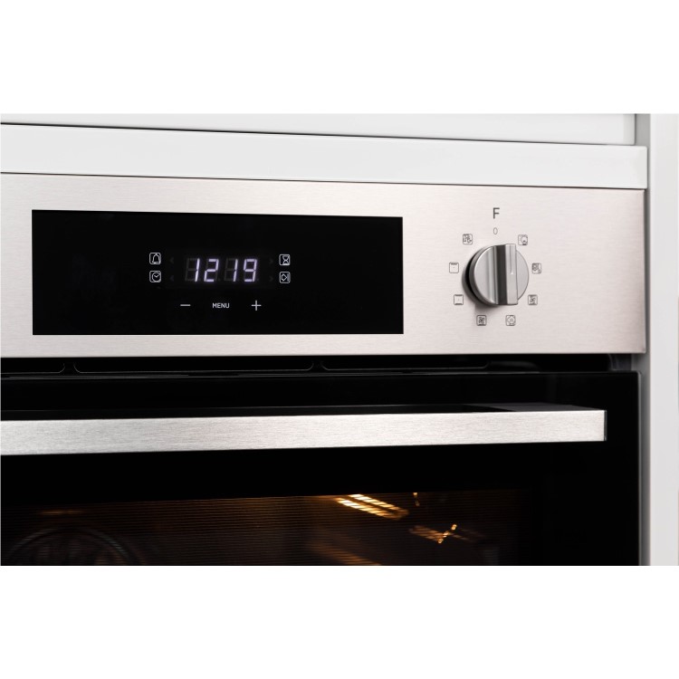 Hoover Electric Single Oven & Gas Hob Pack - Stainless Steel
