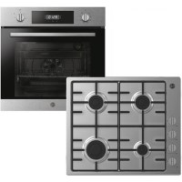 Hoover Electric Single Oven & Gas Hob Pack - Stainless Steel