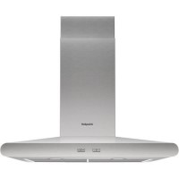 Hotpoint 70cm Chimney Cooker Hood - Stainless Steel
