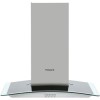 Hotpoint PHGC64FLMX 60cm Curved Glass Cooker Hood - Stainless Steel