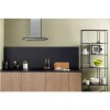 Hotpoint PHGC64FLMX 60cm Curved Glass Cooker Hood - Stainless Steel